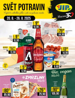 JIP leták CC Cash & Carry - Brno, Praha, Ostrava
