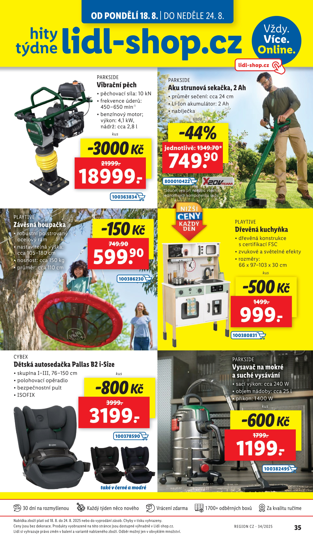Leták Lidl - shop.cz leták - hity týdne - strana 1