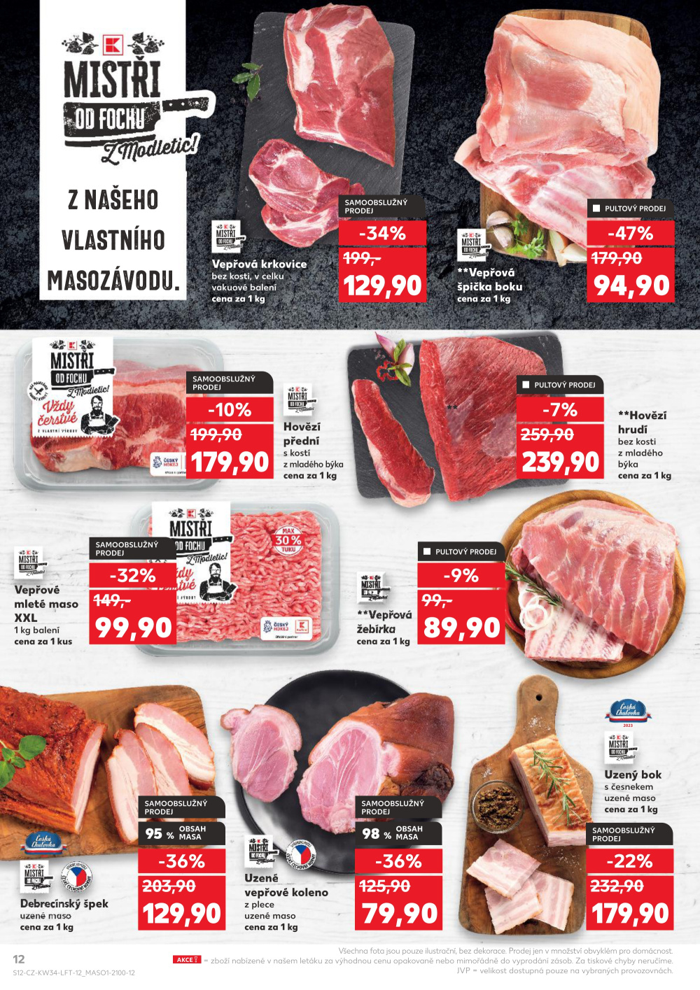 Leták Kaufland leták Ostrava - Moravská Ostrava - strana 12