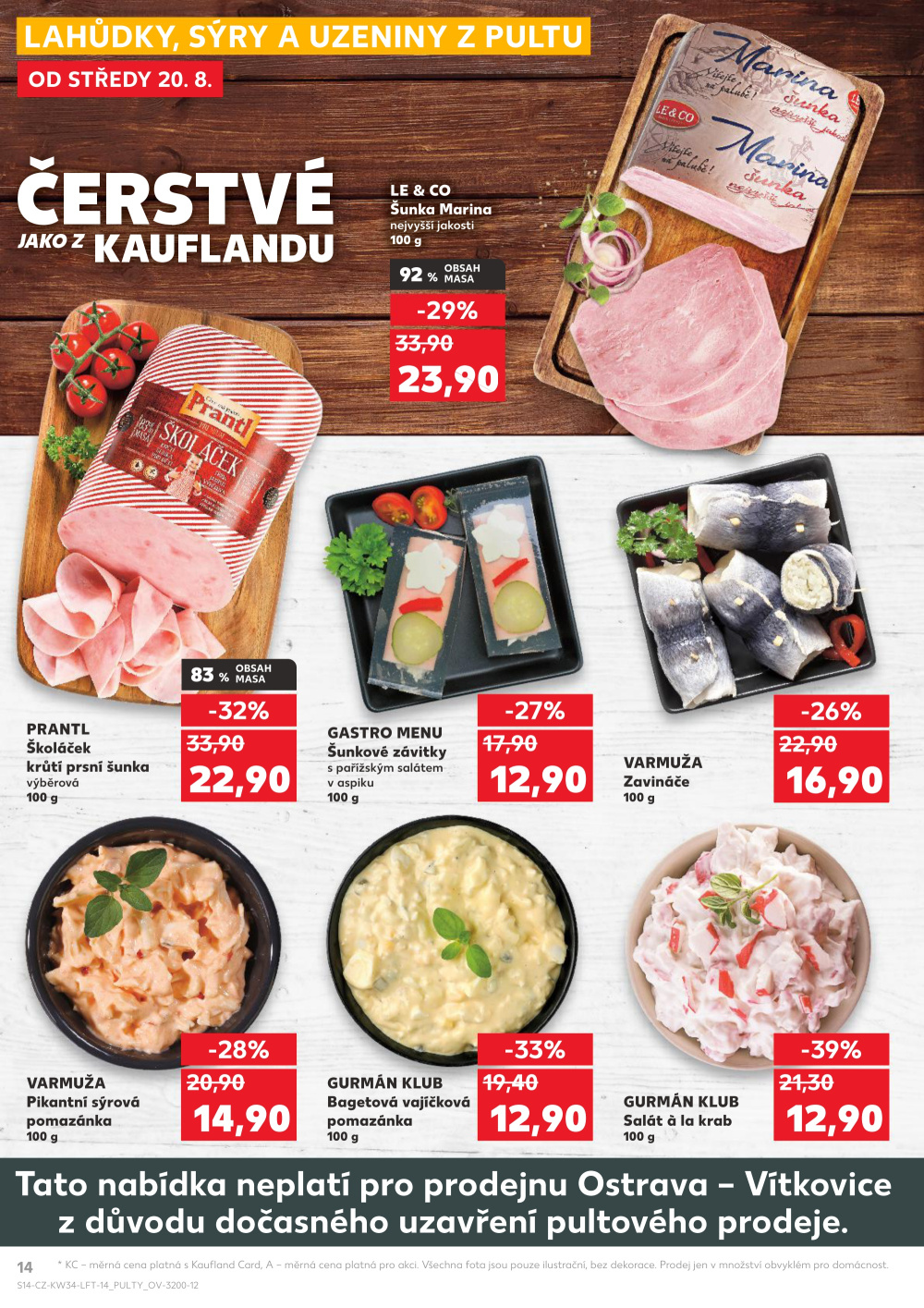 Leták Kaufland leták Ostrava - Moravská Ostrava - strana 14