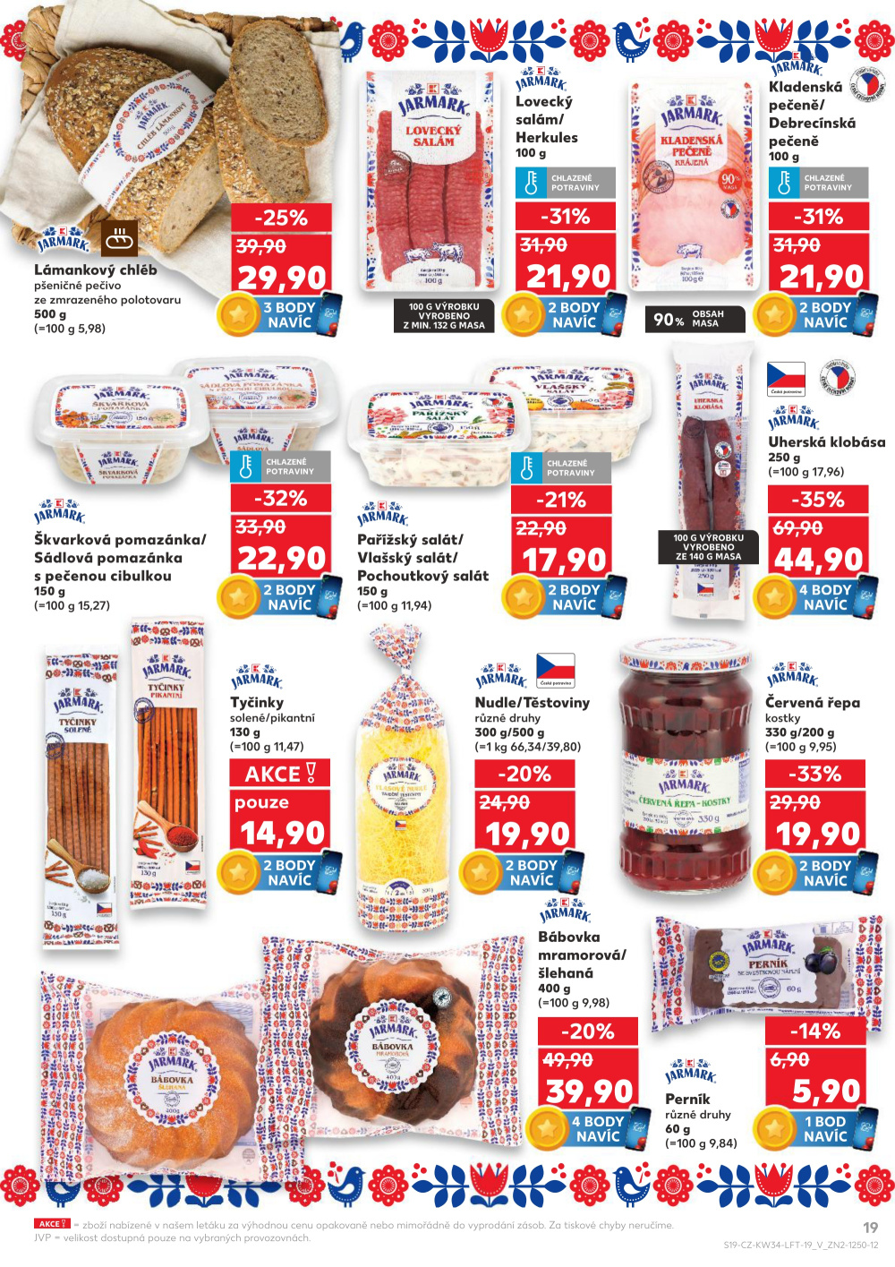 Leták Kaufland leták Ostrava - Moravská Ostrava - strana 19