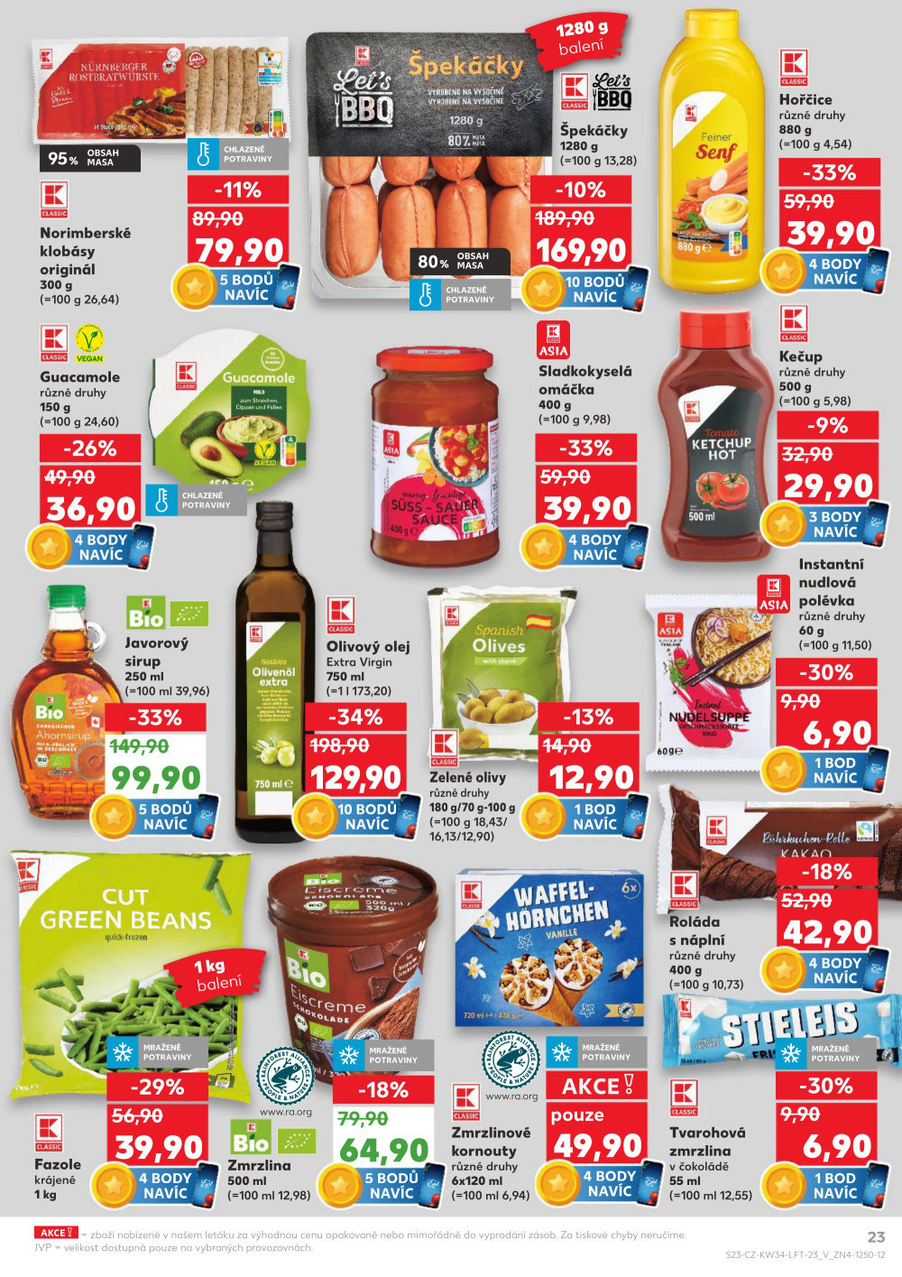 Leták Kaufland leták Ostrava - Moravská Ostrava - strana 23