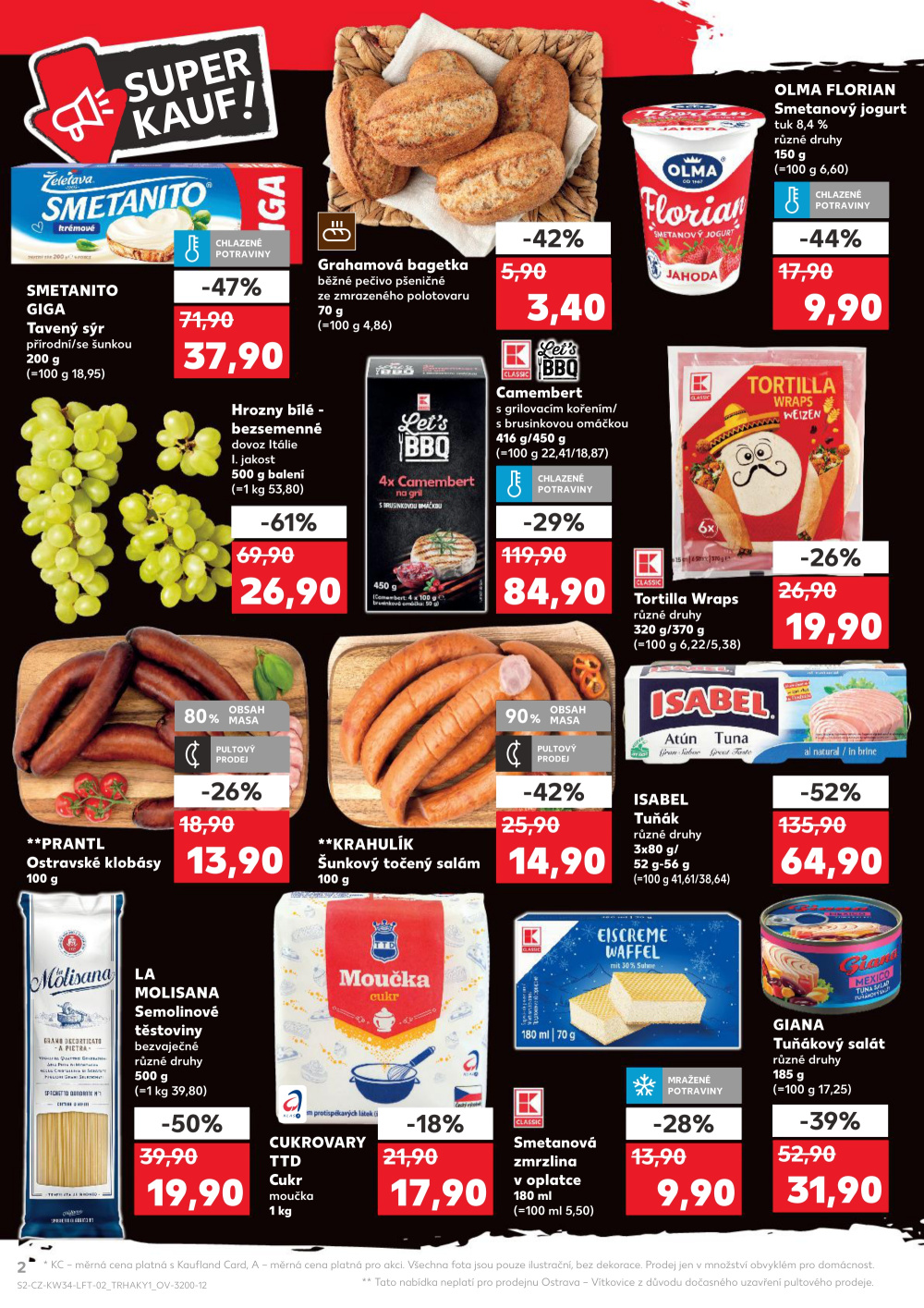 Leták Kaufland leták Ostrava - Moravská Ostrava - strana 2