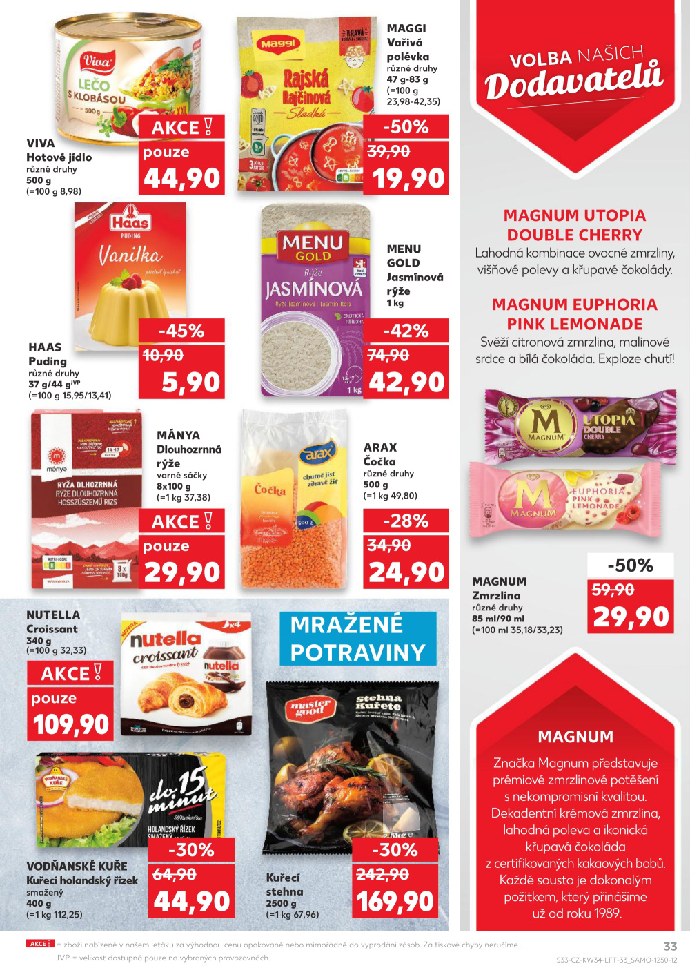 Leták Kaufland leták Ostrava - Moravská Ostrava - strana 33