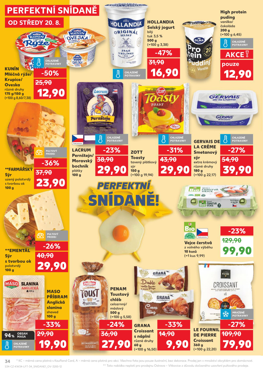 Leták Kaufland leták Ostrava - Moravská Ostrava - strana 34