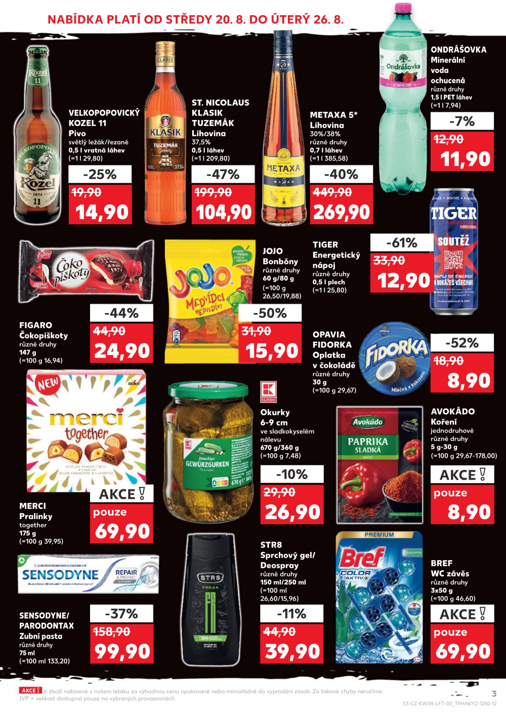 Leták Kaufland leták Ostrava - Moravská Ostrava - strana 3