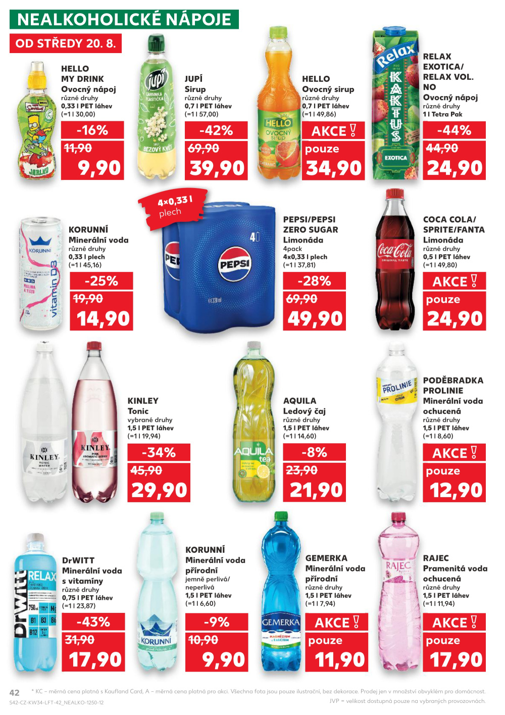 Leták Kaufland leták Ostrava - Moravská Ostrava - strana 42