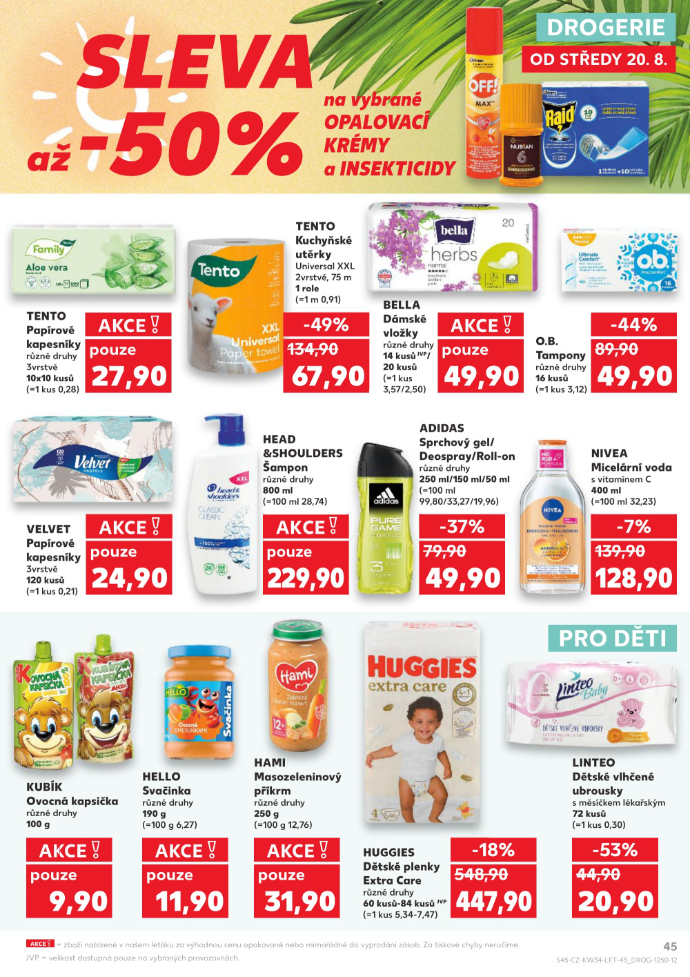 Leták Kaufland leták Ostrava - Moravská Ostrava - strana 45