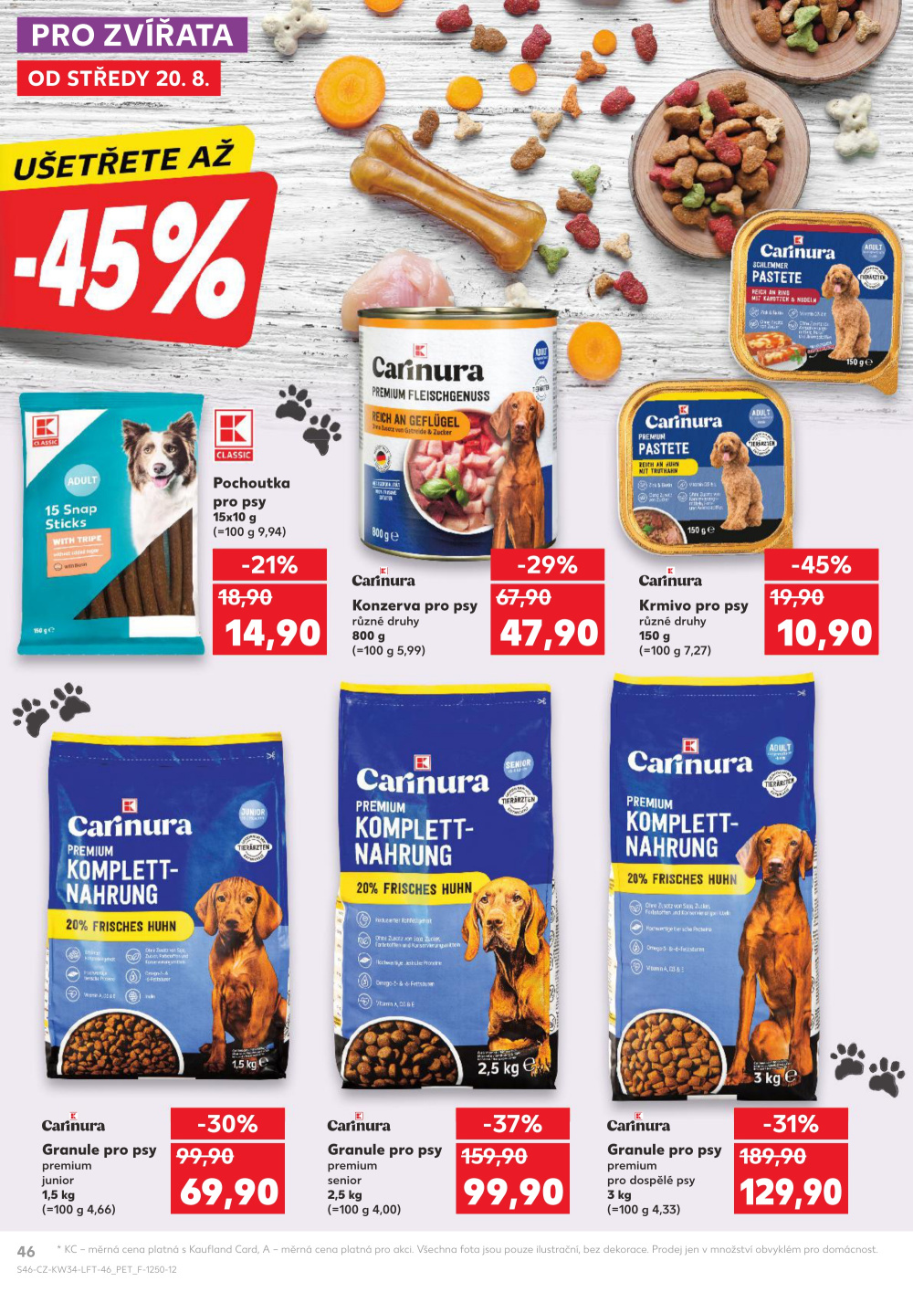 Leták Kaufland leták Ostrava - Moravská Ostrava - strana 46