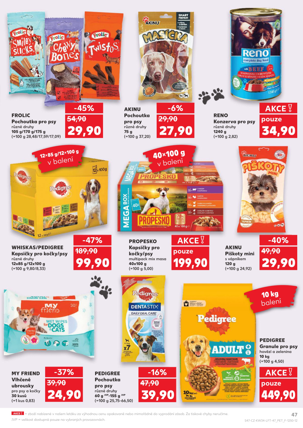 Leták Kaufland leták Ostrava - Moravská Ostrava - strana 47