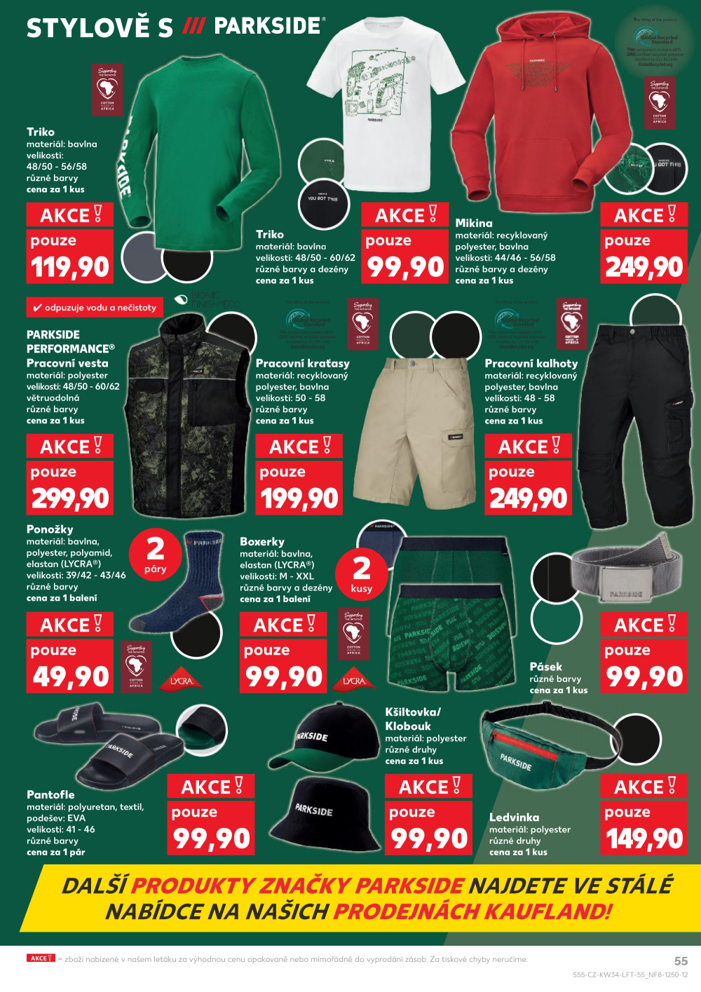 Leták Kaufland leták Ostrava - Moravská Ostrava - strana 55