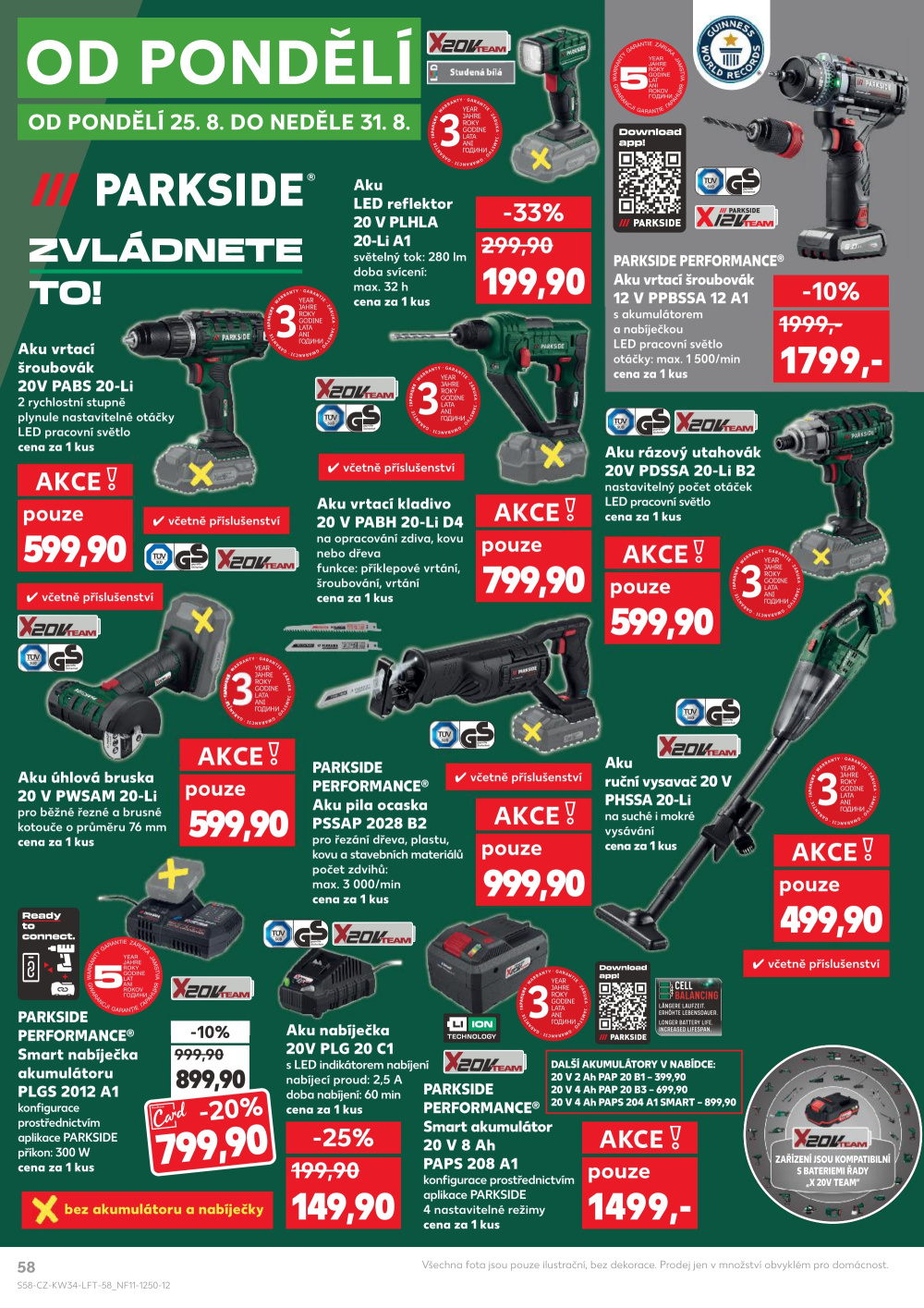 Leták Kaufland leták Ostrava - Moravská Ostrava - strana 58