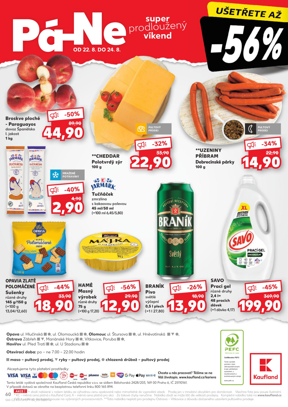 Leták Kaufland leták Ostrava - Moravská Ostrava - strana 60