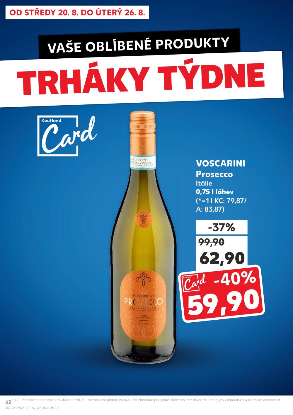 Leták Kaufland leták Ostrava - Moravská Ostrava - strana 62