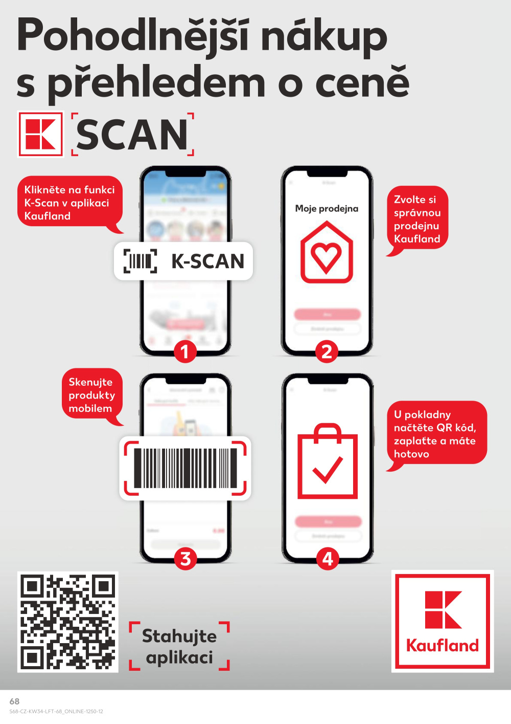 Leták Kaufland leták Ostrava - Moravská Ostrava - strana 68