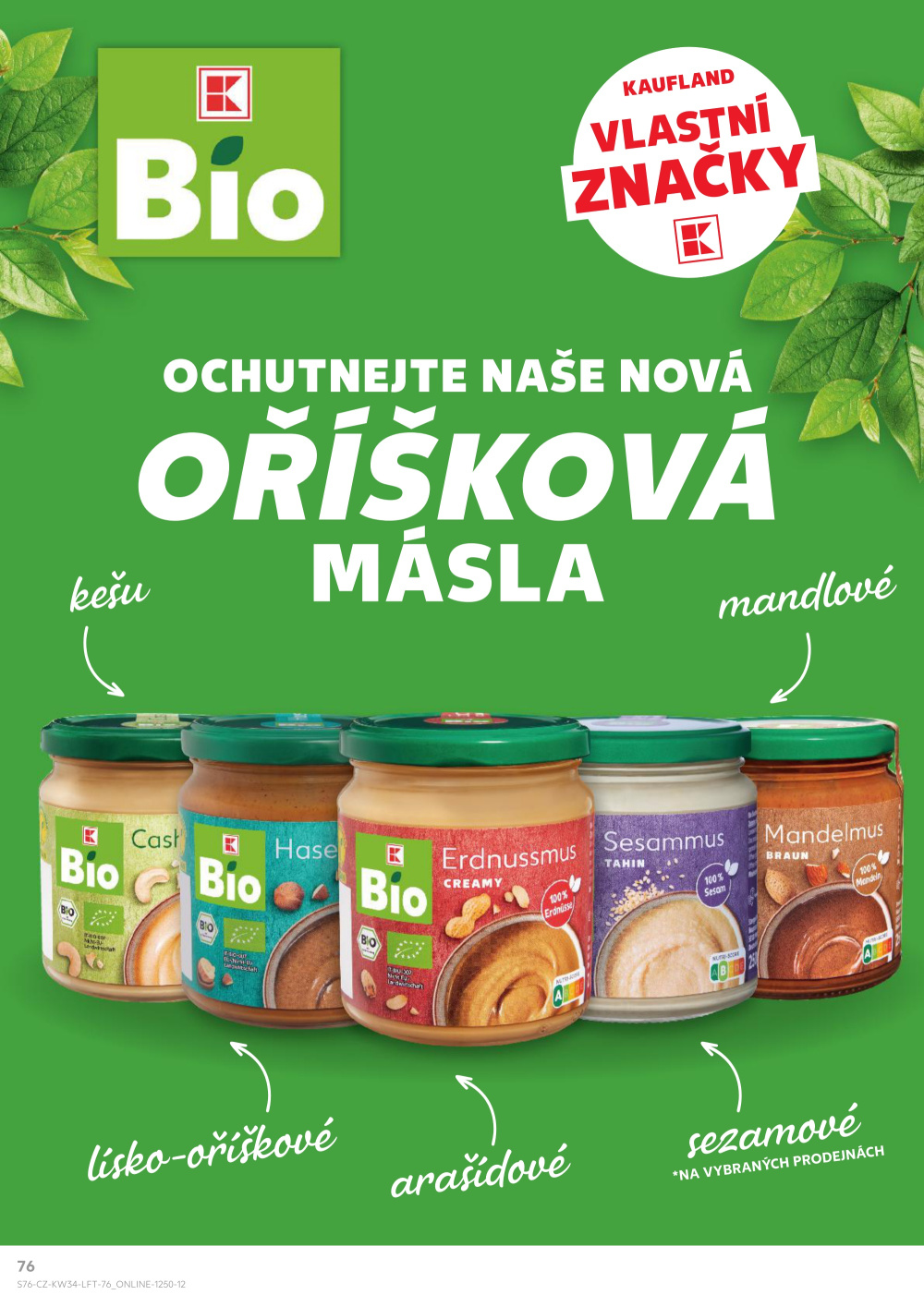 Leták Kaufland leták Ostrava - Moravská Ostrava - strana 76