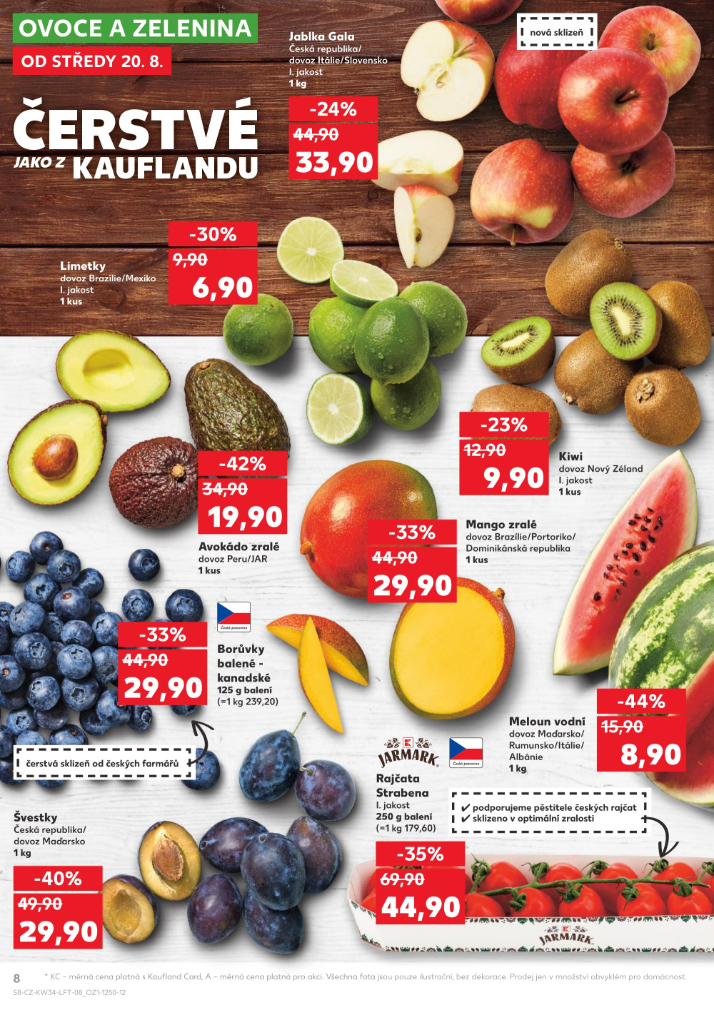 Leták Kaufland leták Zlín - Čepkov - strana 8