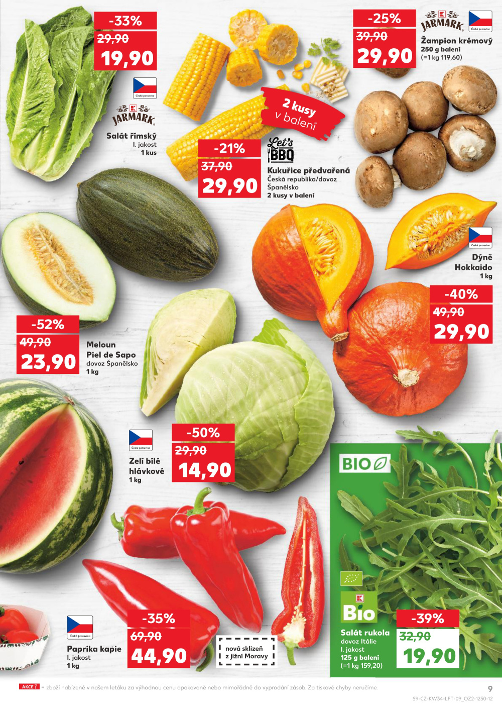 Leták Kaufland leták Zlín - Čepkov - strana 9