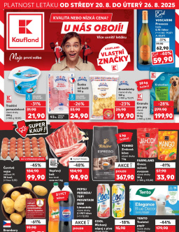 Kaufland leták Praha 3 - Jarov