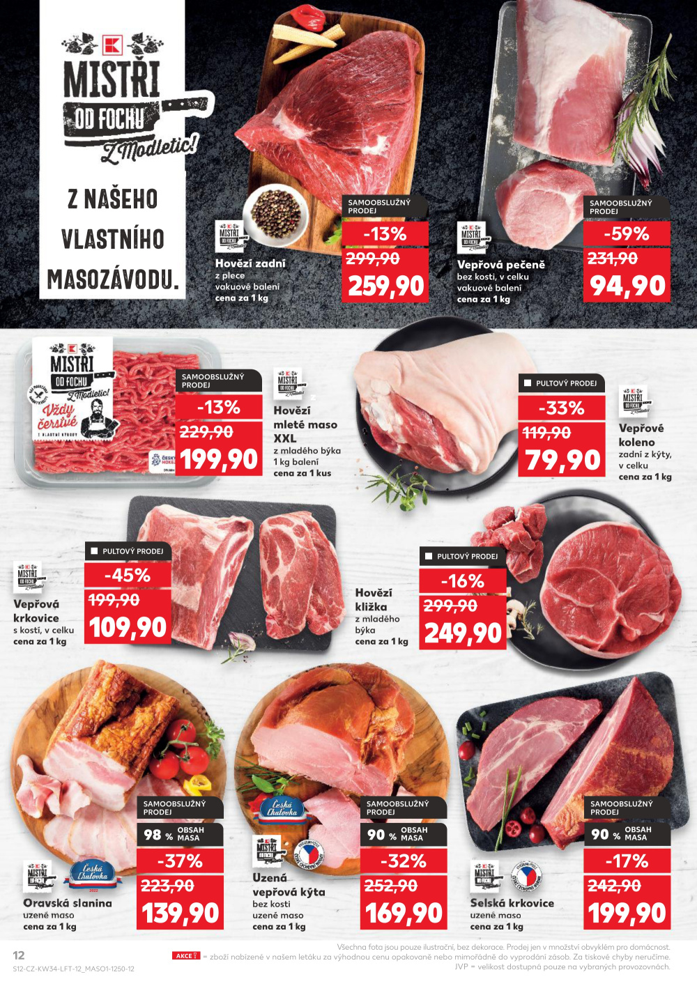 Leták Kaufland leták Humpolec - strana 12