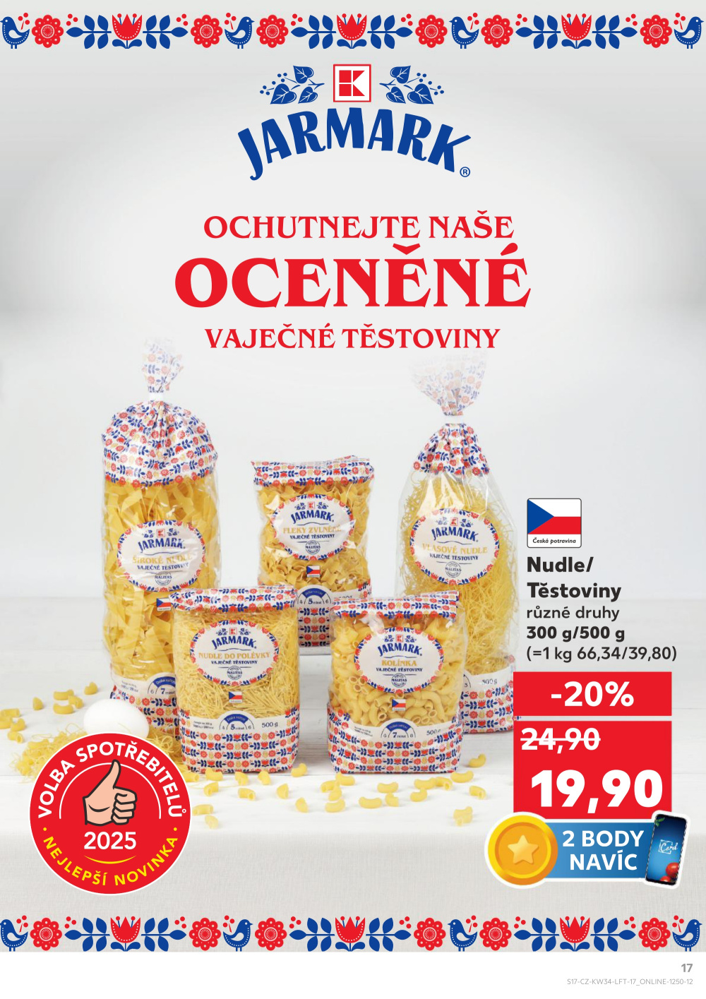 Leták Kaufland leták Humpolec - strana 17