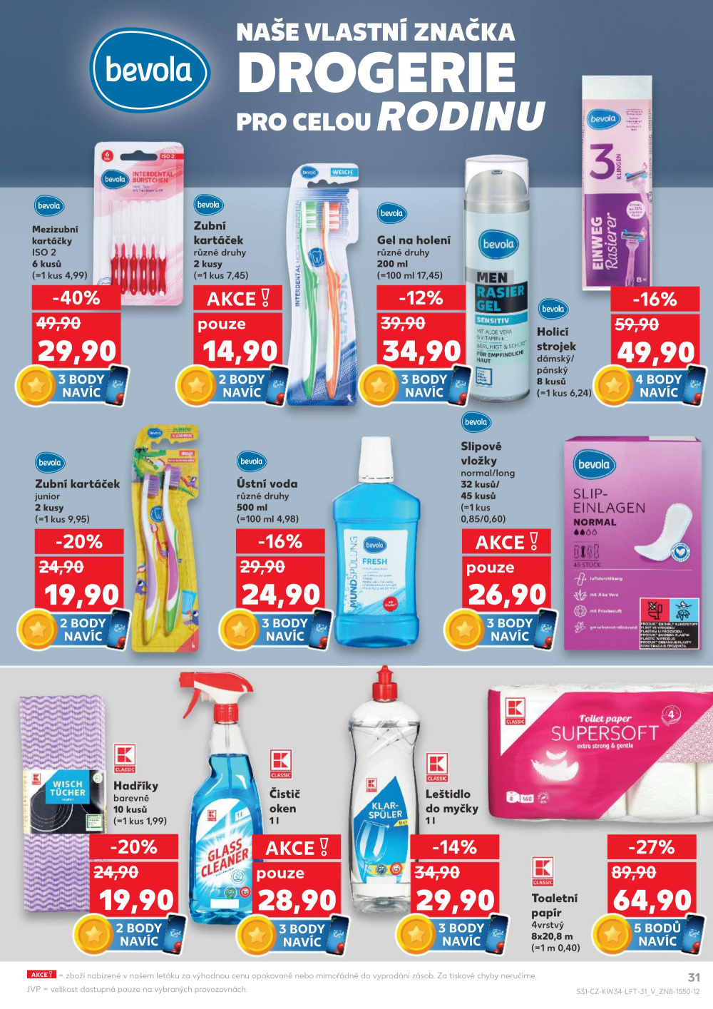 Leták Kaufland leták Humpolec - strana 31