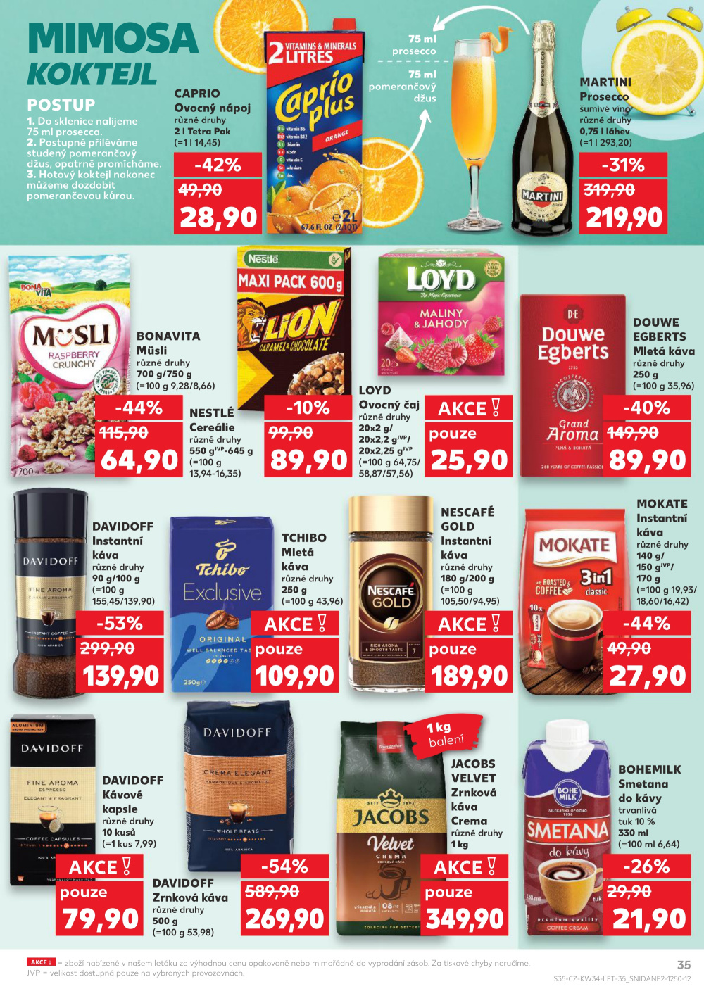 Leták Kaufland leták Humpolec - strana 35