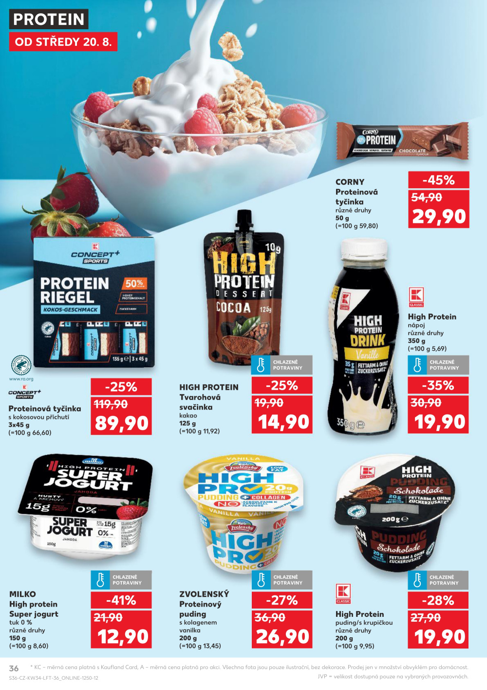 Leták Kaufland leták Humpolec - strana 36