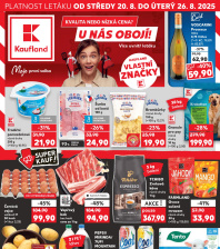 Akční leták Kaufland  Praha 4 - Michle
