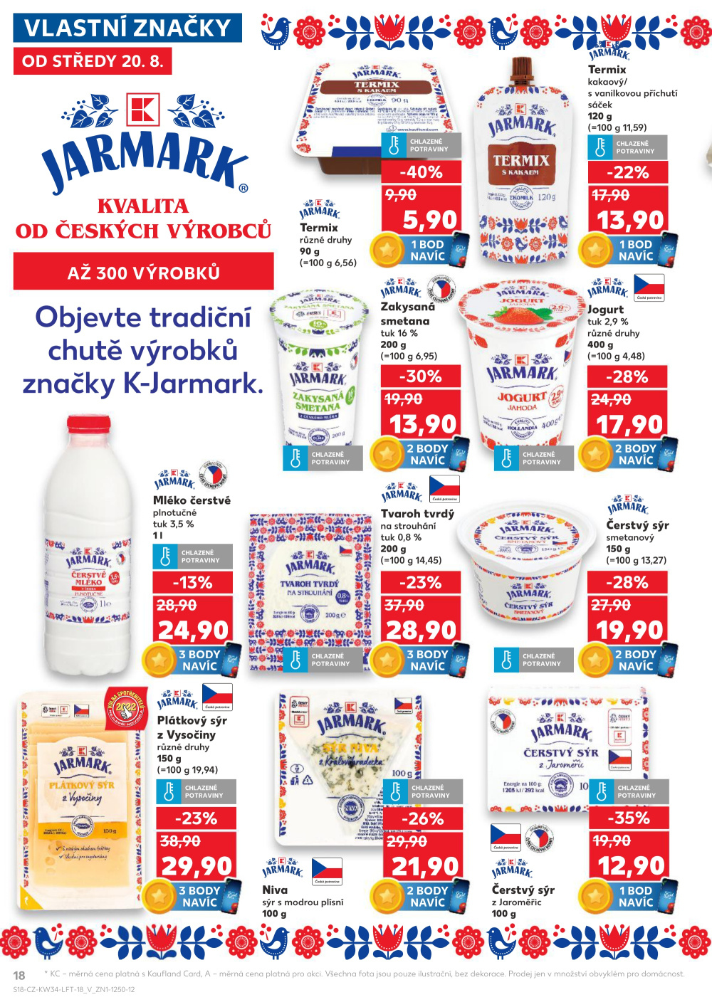 Leták Kaufland leták Olomouc, Štursova - strana 18
