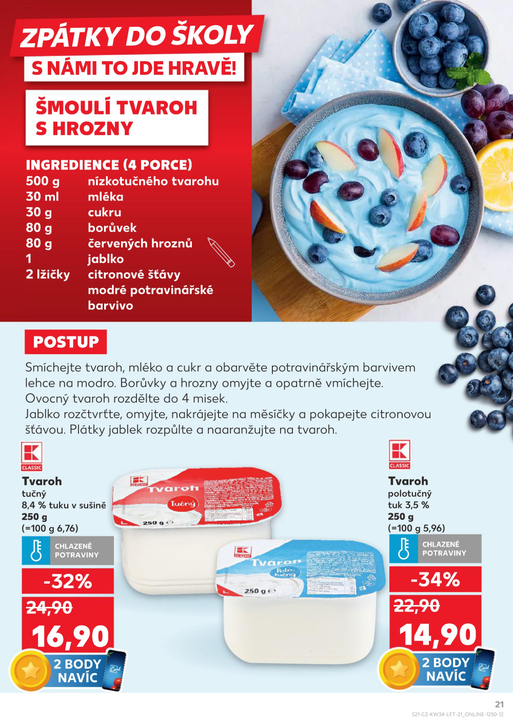 Leták Kaufland leták Olomouc, Štursova - strana 21