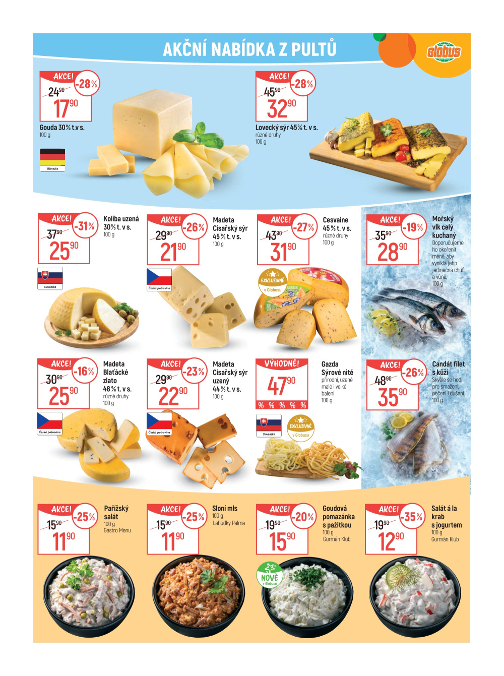 Leták Globus leták Praha - Černý Most - strana 10