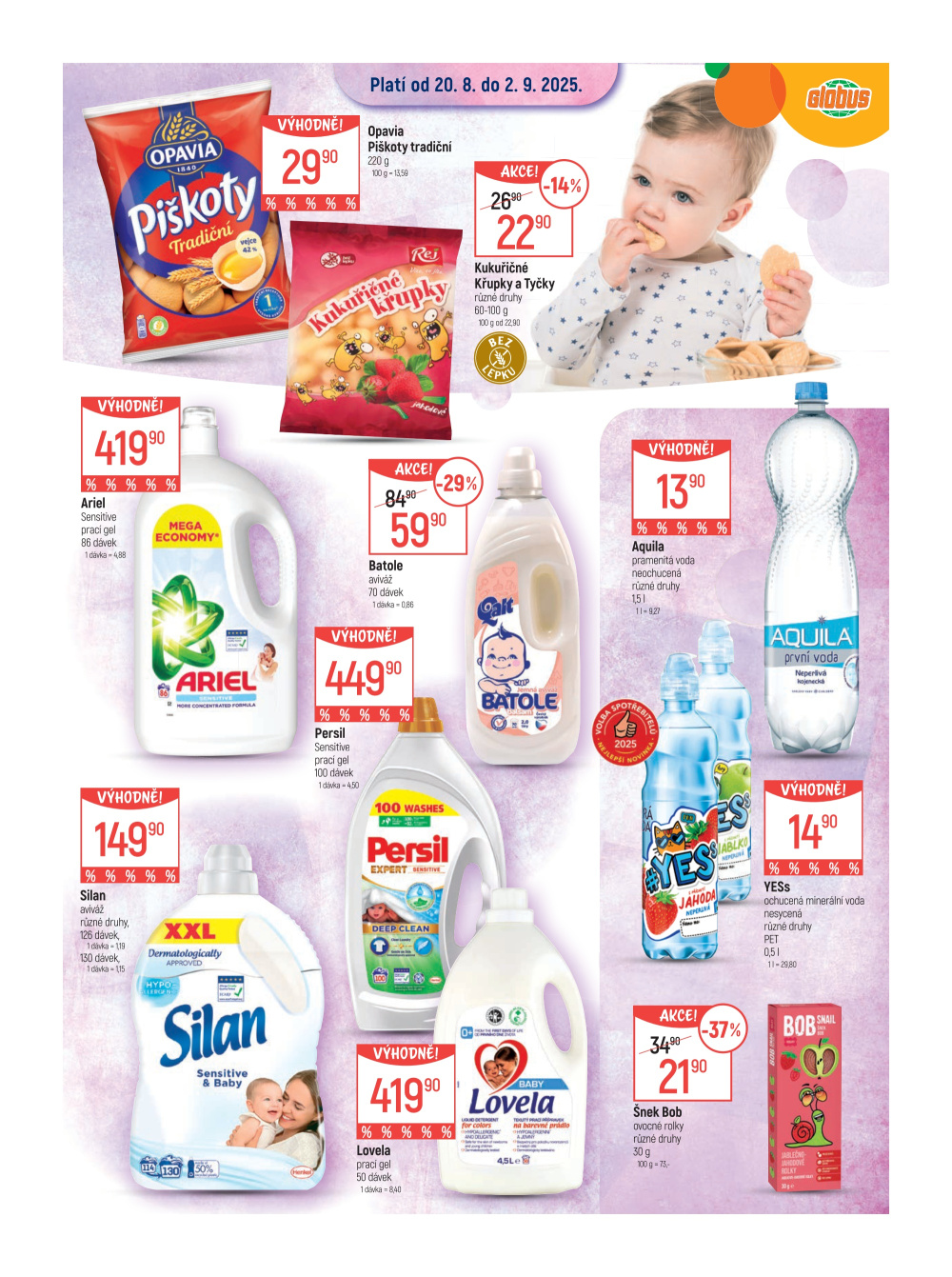 Leták Globus leták Praha - Černý Most - strana 14