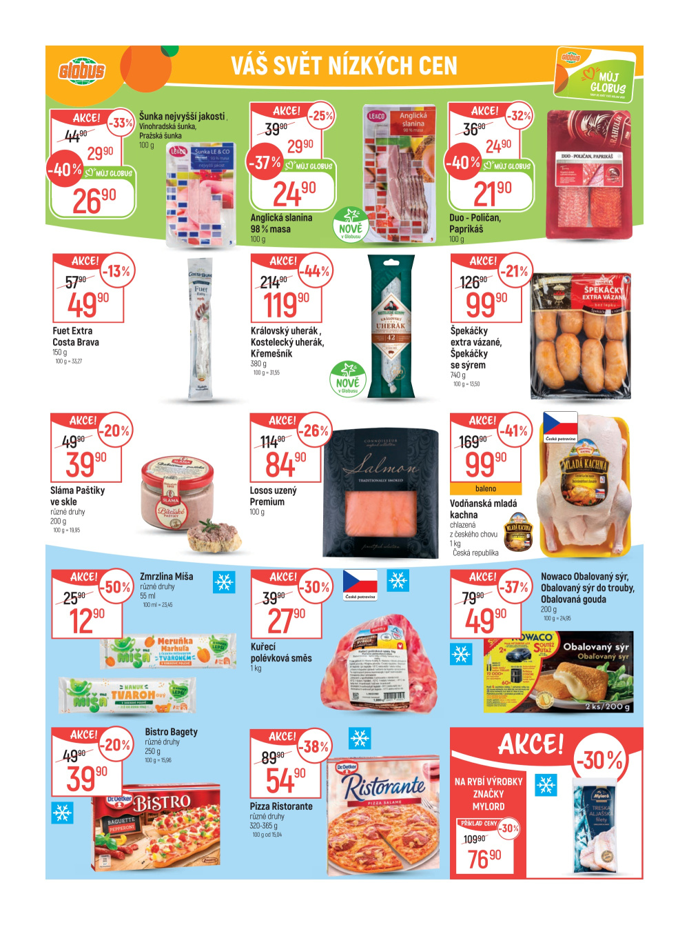 Leták Globus leták Praha - Černý Most - strana 21