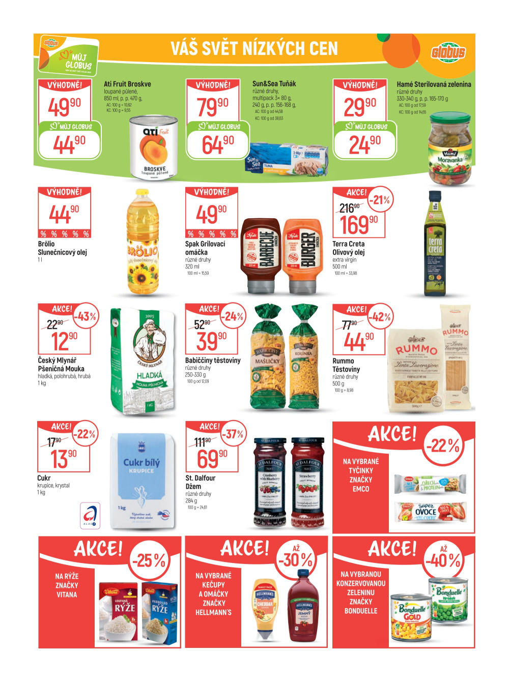 Leták Globus leták Praha - Černý Most - strana 22