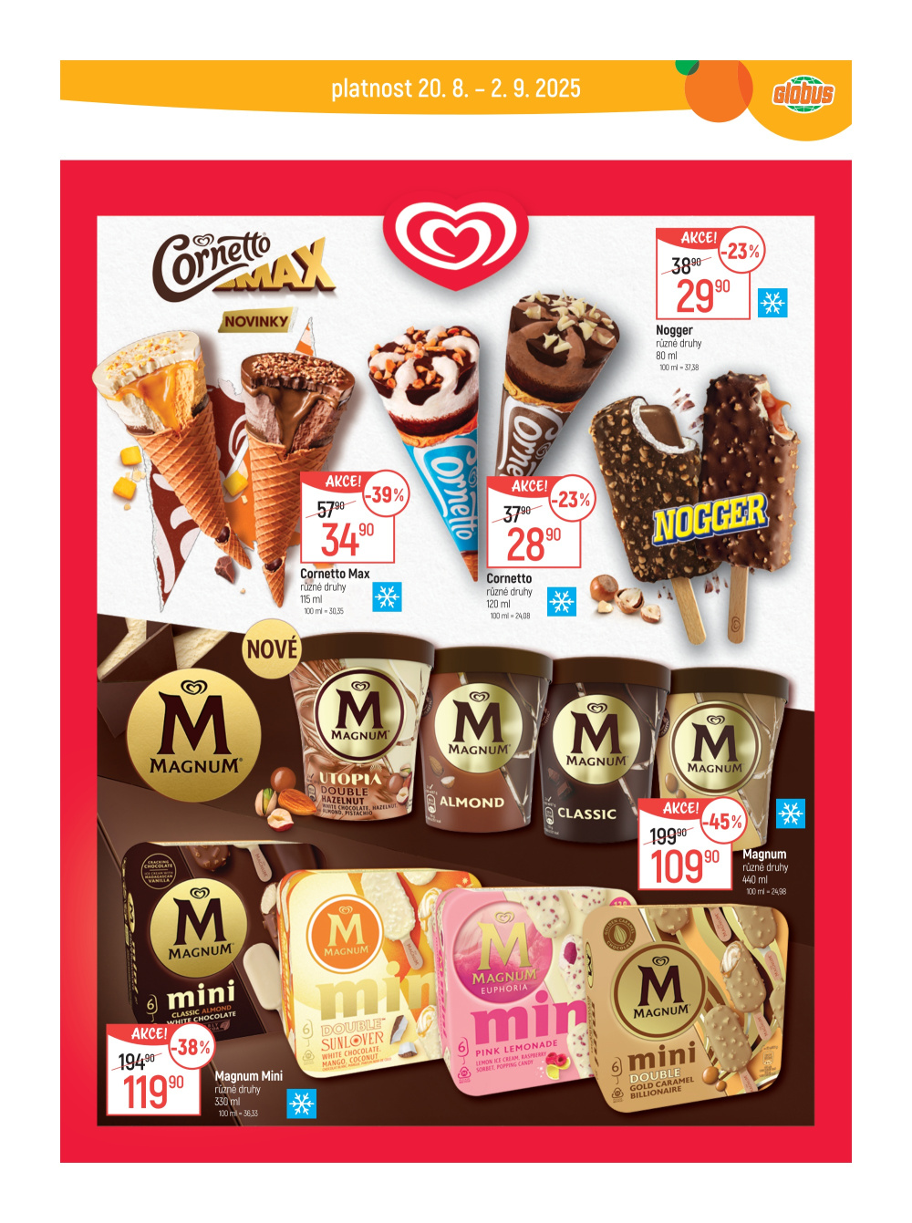 Leták Globus leták Praha - Černý Most - strana 25