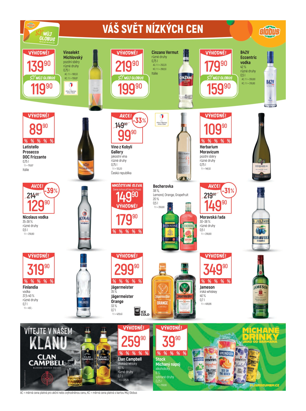 Leták Globus leták Praha - Černý Most - strana 26