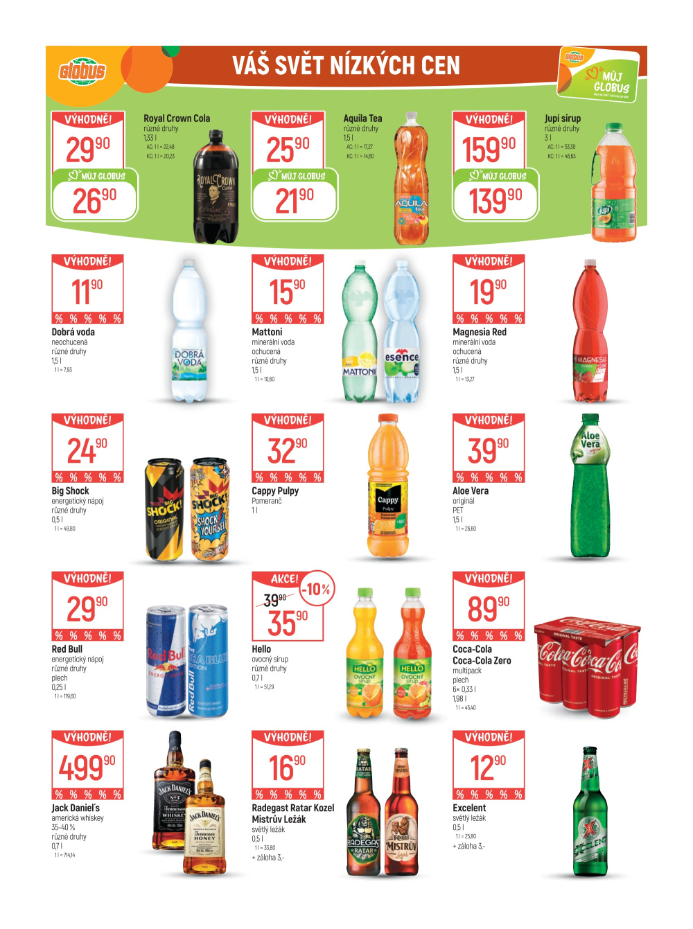 Leták Globus leták Praha - Černý Most - strana 27