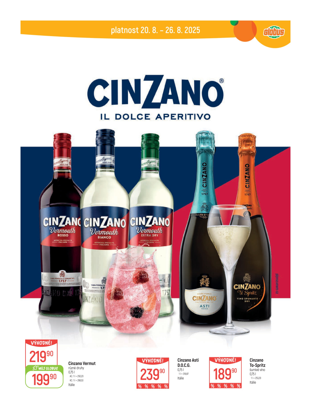 Leták Globus leták Praha - Černý Most - strana 28