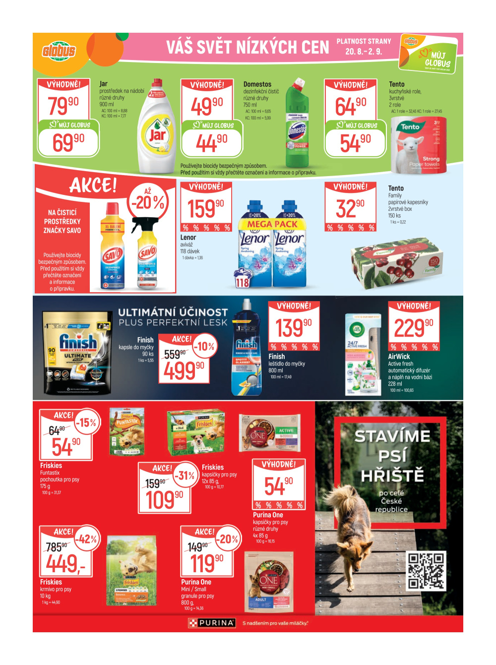 Leták Globus leták Praha - Černý Most - strana 30