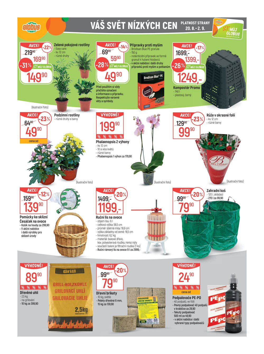 Leták Globus leták Praha - Černý Most - strana 32