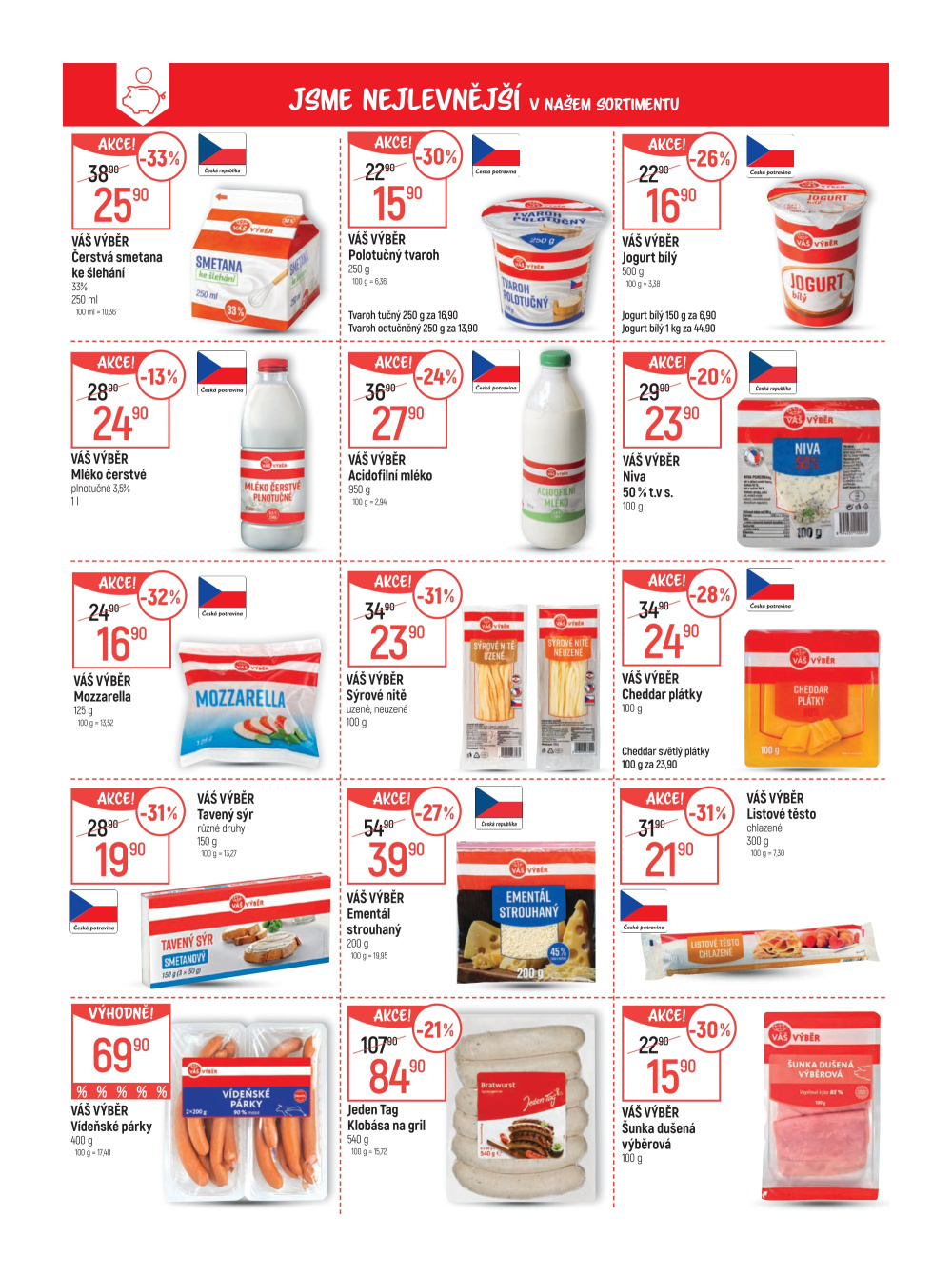 Leták Globus leták Praha - Černý Most - strana 3