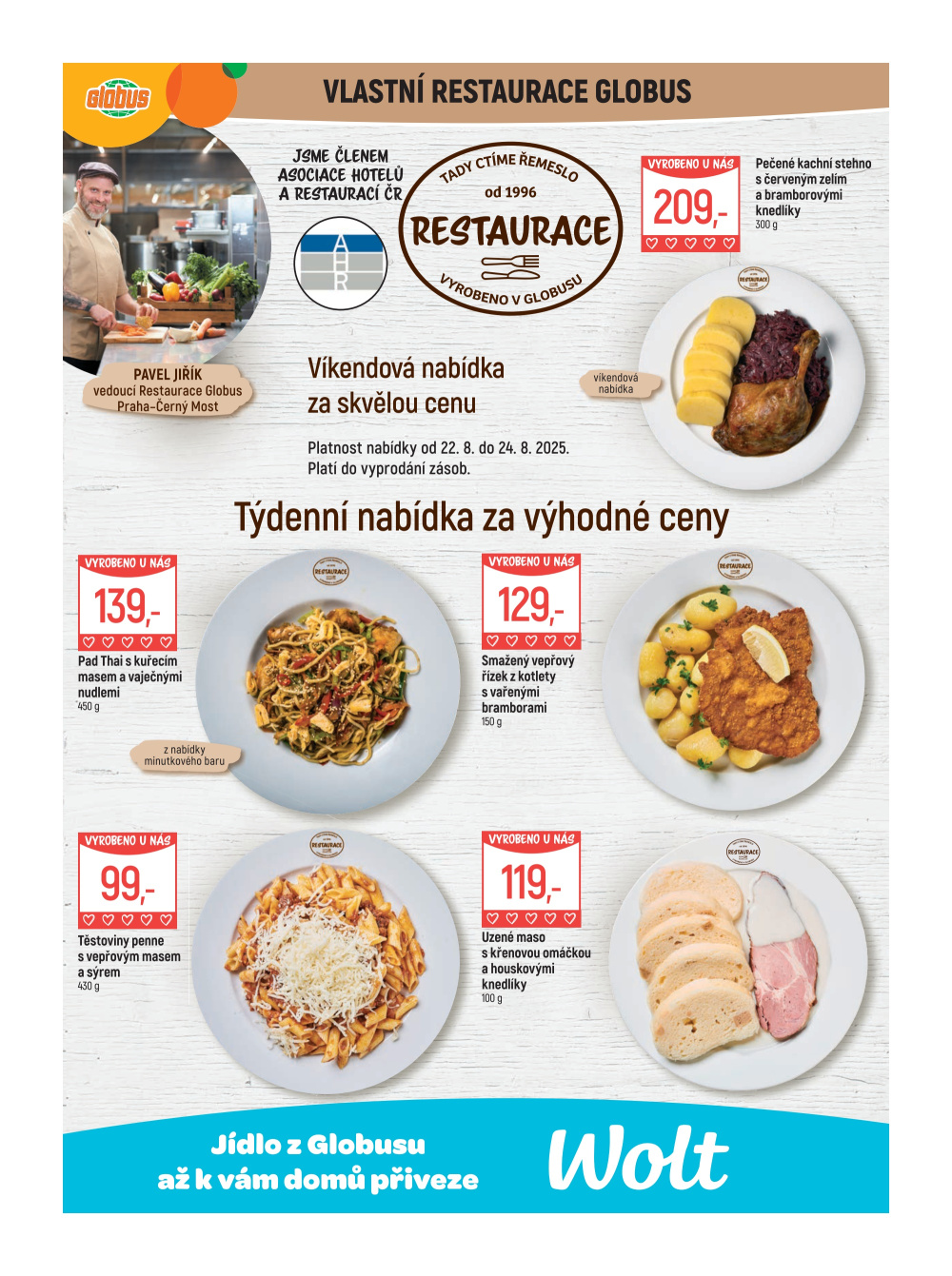 Leták Globus leták Praha - Černý Most - strana 9