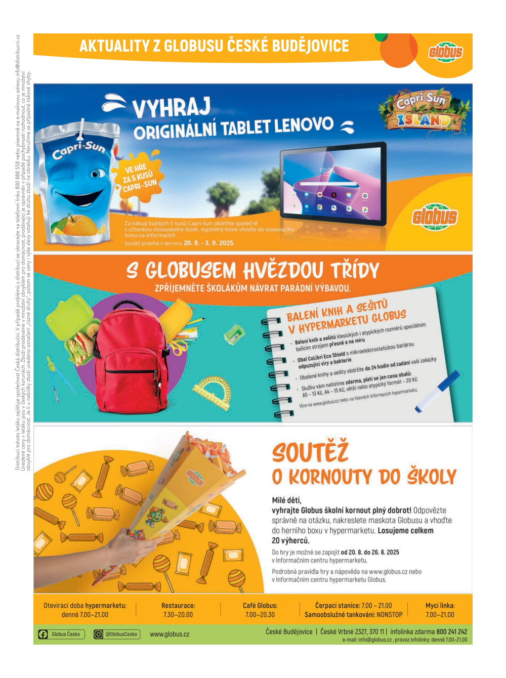 Globus Ceske Budejovice Globus leták České Budějovice od 20. 8. | Kupi.cz