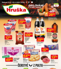 Akční leták Hruška 