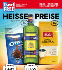 Akční leták TRAVEL FREE 