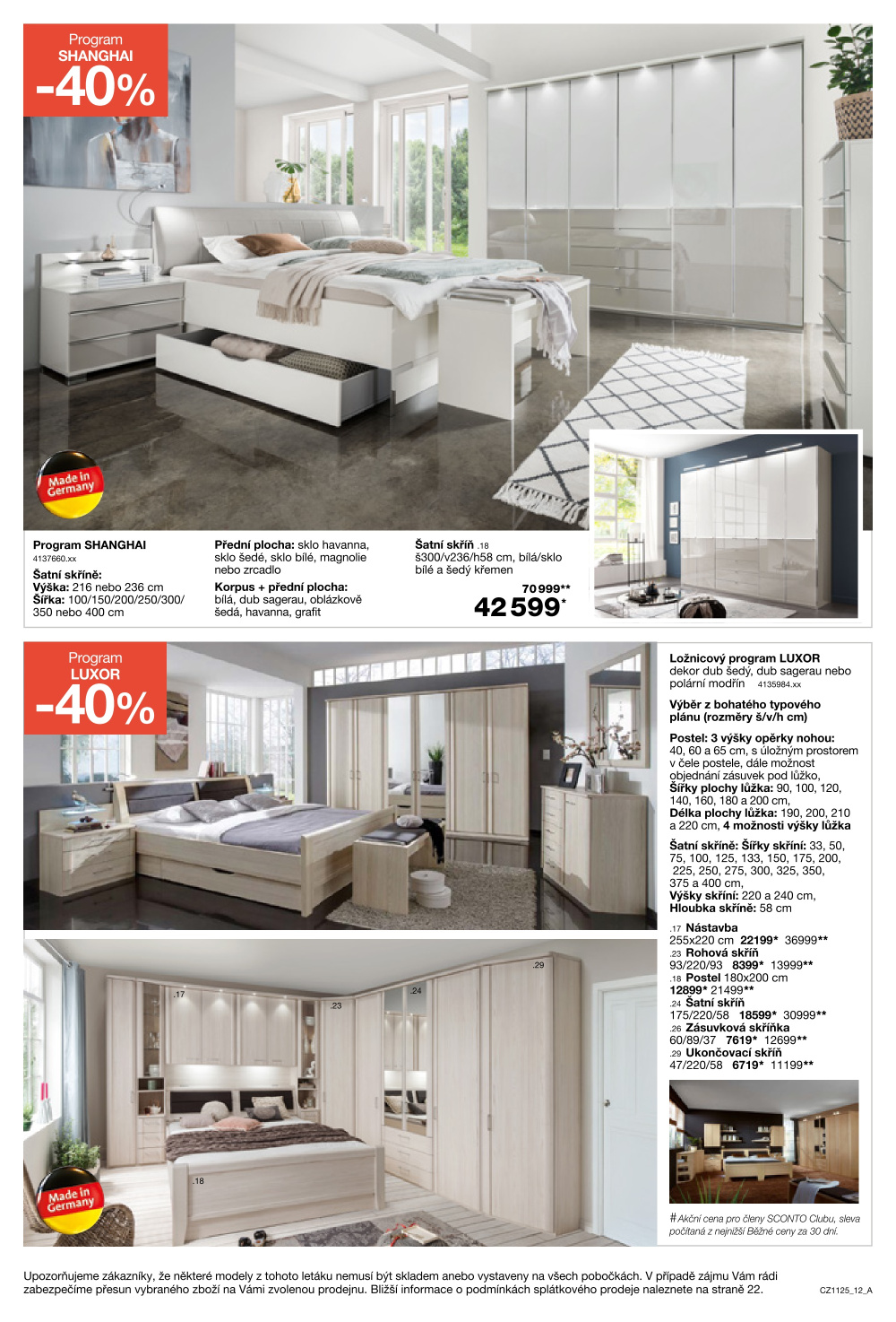 Leták SCONTO Nábytek leták - strana 12