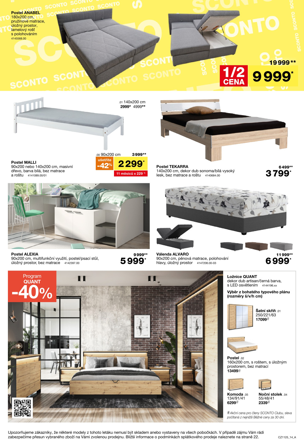 Leták SCONTO Nábytek leták - strana 14