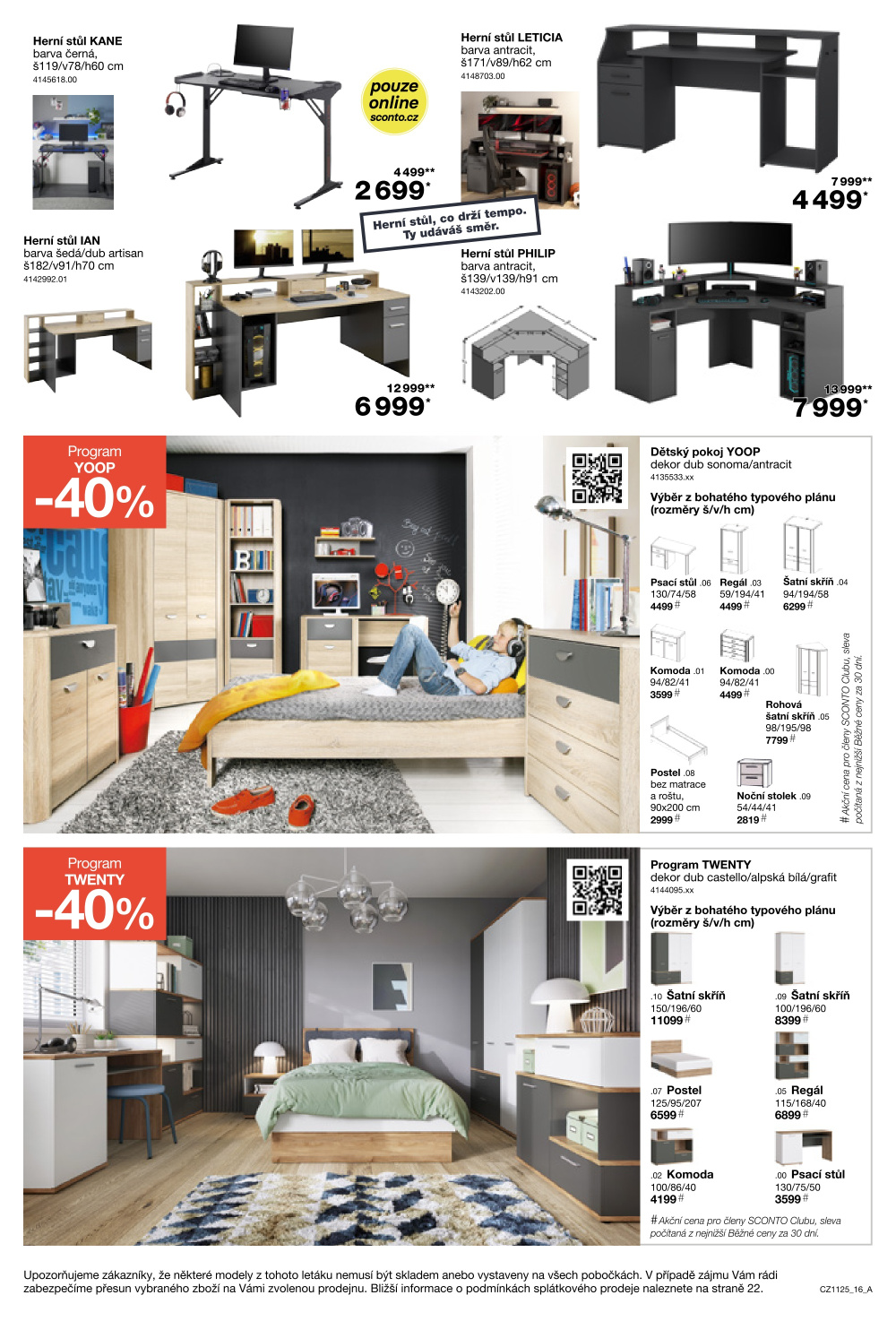 Leták SCONTO Nábytek leták - strana 16