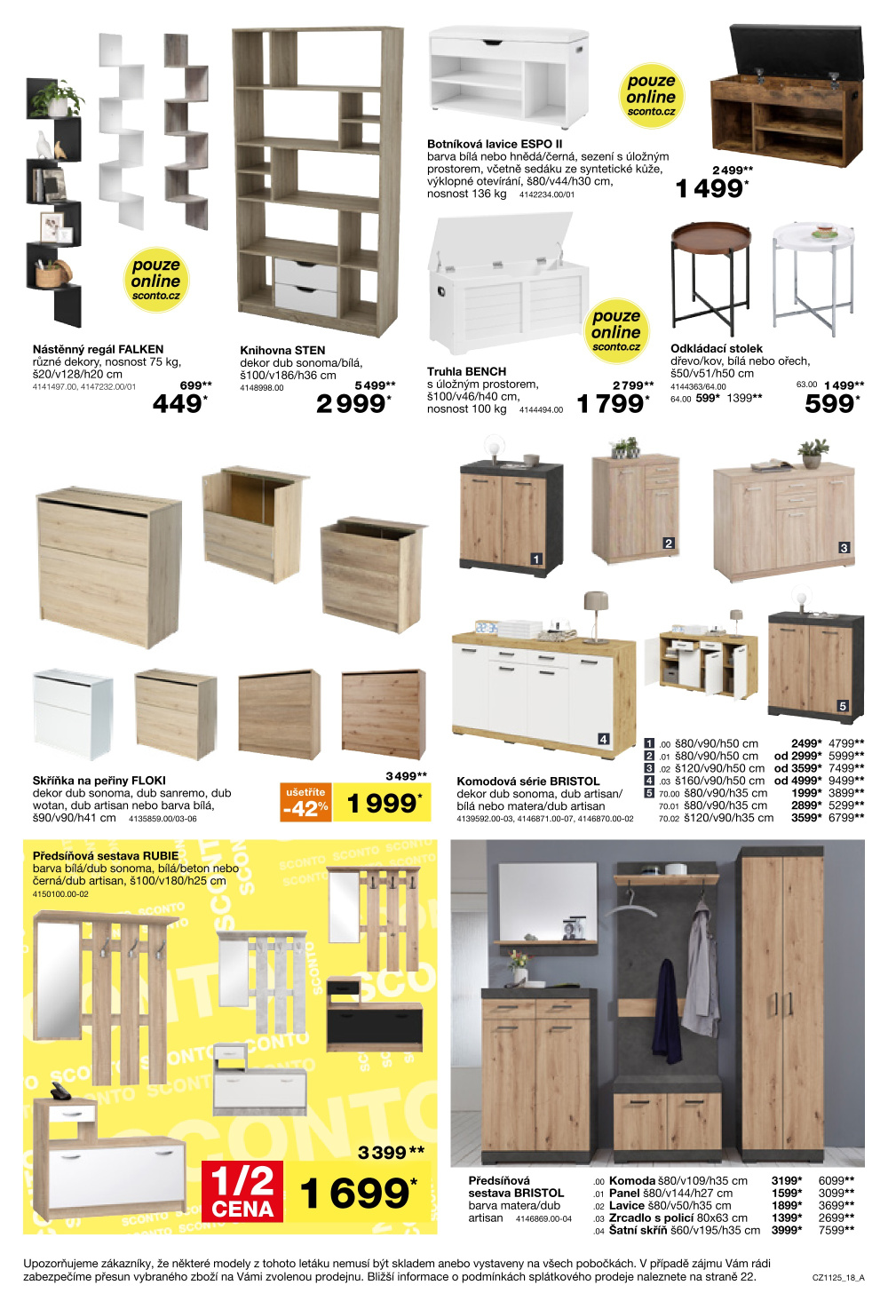 Leták SCONTO Nábytek leták - strana 18